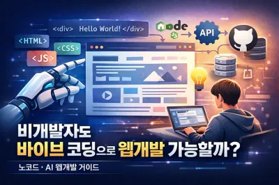 비개발자도 바이브 코딩으로 웹개발 가능할까?